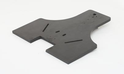 Reproduction wooden bedplate for Radcliffe Observatory Photothermograph