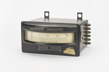 Cambridge deflection type temperature indicator