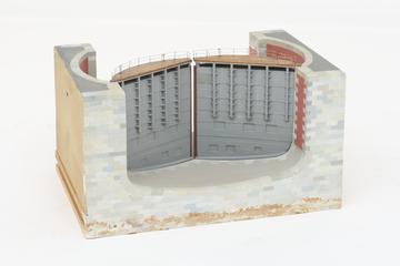 Pair of Dock Gates, Barry Dock (scale 1:48)