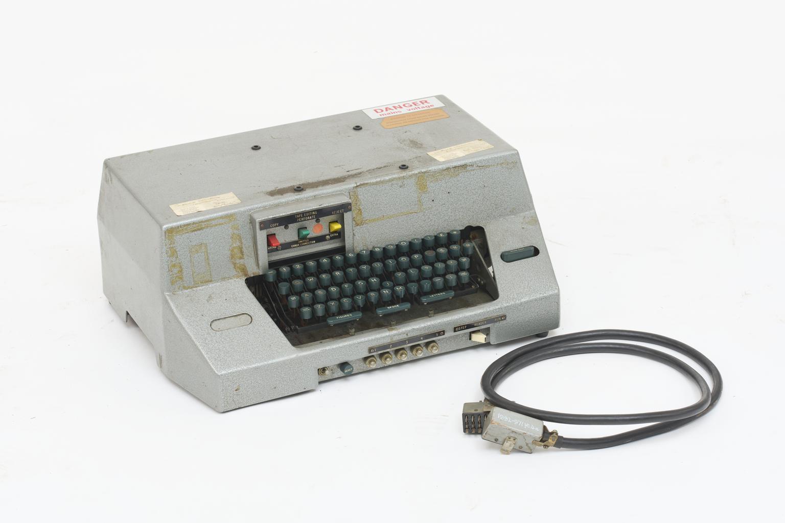 Keyboard For Control Unit Creed Editing Keyboard Control Unit | Science Museum Group Collection