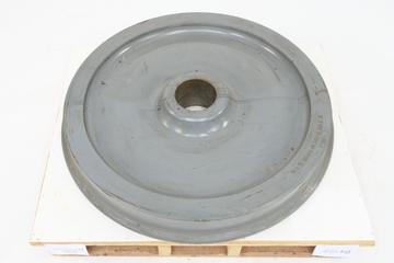 Press forging, railway carriage wheel