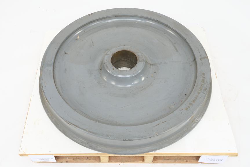 Press forging, railway carriage wheel