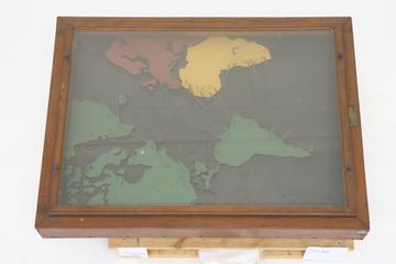 Clayden's working model to illustrate Atlantic currents