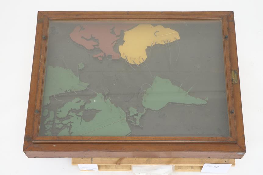 Clayden's working model to illustrate Atlantic currents