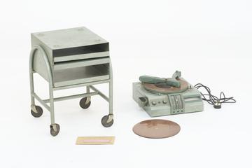 EMIDICTA, trolley-mounted electrically operated dictating machine