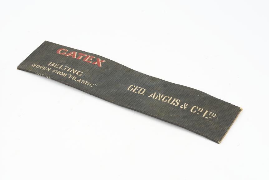 Sample of Gatex transmission belting