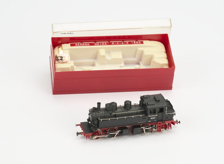 Model of German steam locomotive "Meyer", c 1980