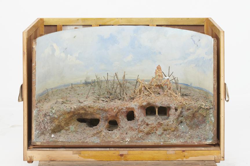Diorama Showing a First World War Field Dressing Station, England, 1960-1975