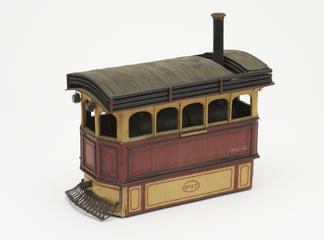 Model of Kitson locomotive no.213, 1886 (standard heavy compound type, Birmingham & Acton T.C. no.27