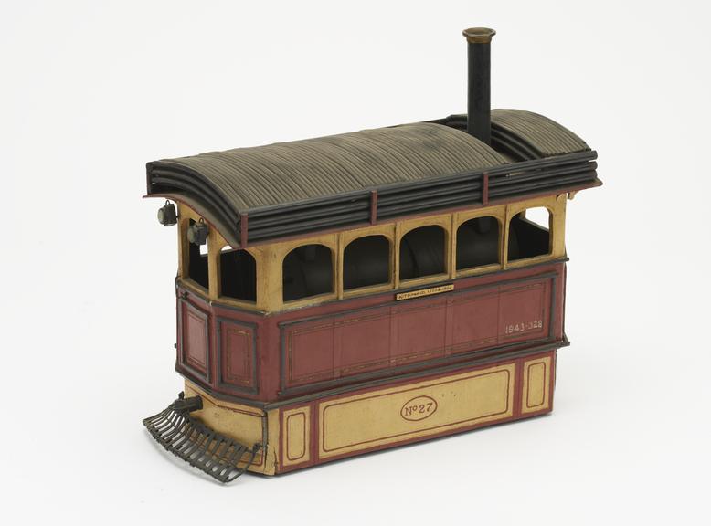 Model of Kitson locomotive no.213, 1886 (standard heavy compound type, Birmingham & Acton T.C. no.27