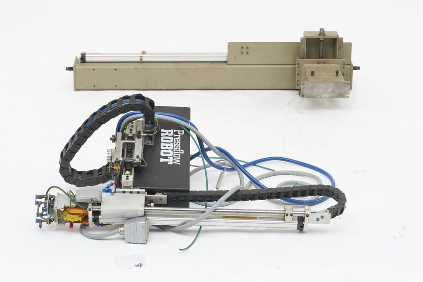 Micron G pick and place robot, 1985