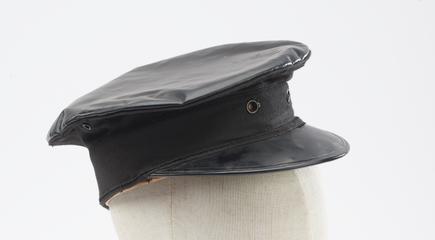 BR steam locomotive driver