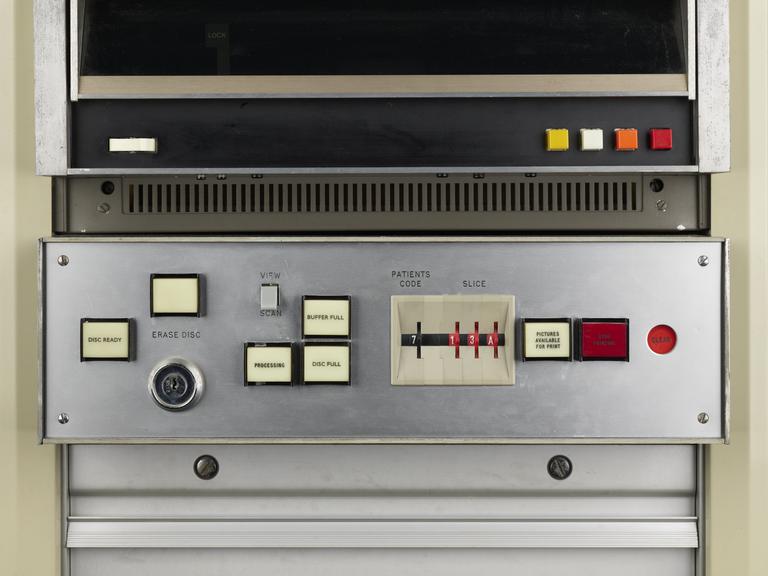 'Data General' computer console for EMI brain scanner