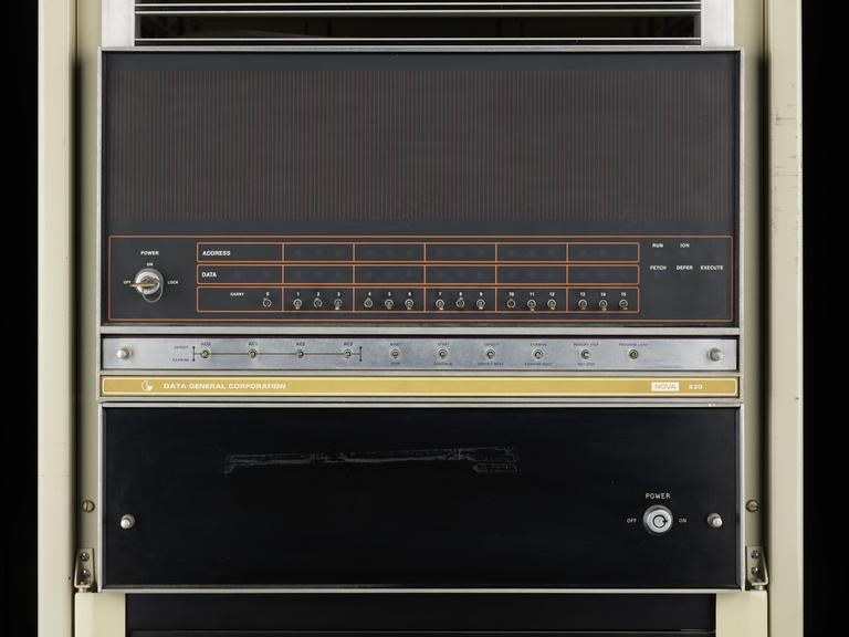 'Data General' computer console for EMI brain scanner
