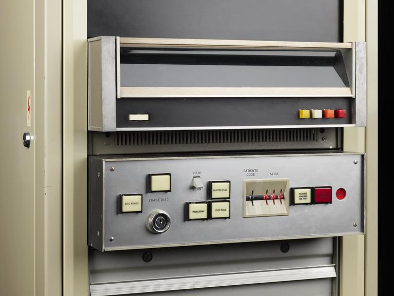 'Data General' computer console for EMI brain scanner