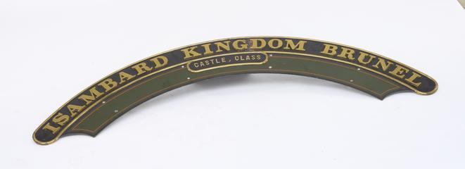 Nameplate and Numberplate, Great Western Railway - "Castle"