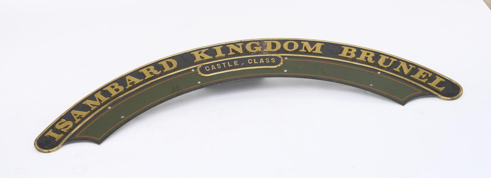 Nameplate and Numberplate, Great Western Railway - "Castle"