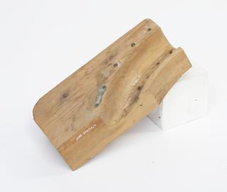 Section of gutter from padded cell