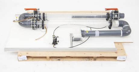 Hydraulic Lung, laboratory appartus to simulate human breathing, 1997