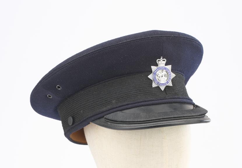 British Transport Commission police inspector cap