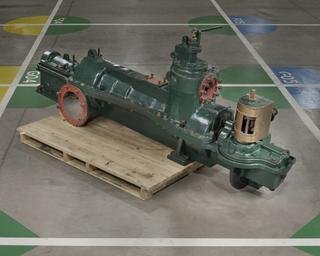 Steam Turbine for Parsons Three-Phase Turbo-Alternator