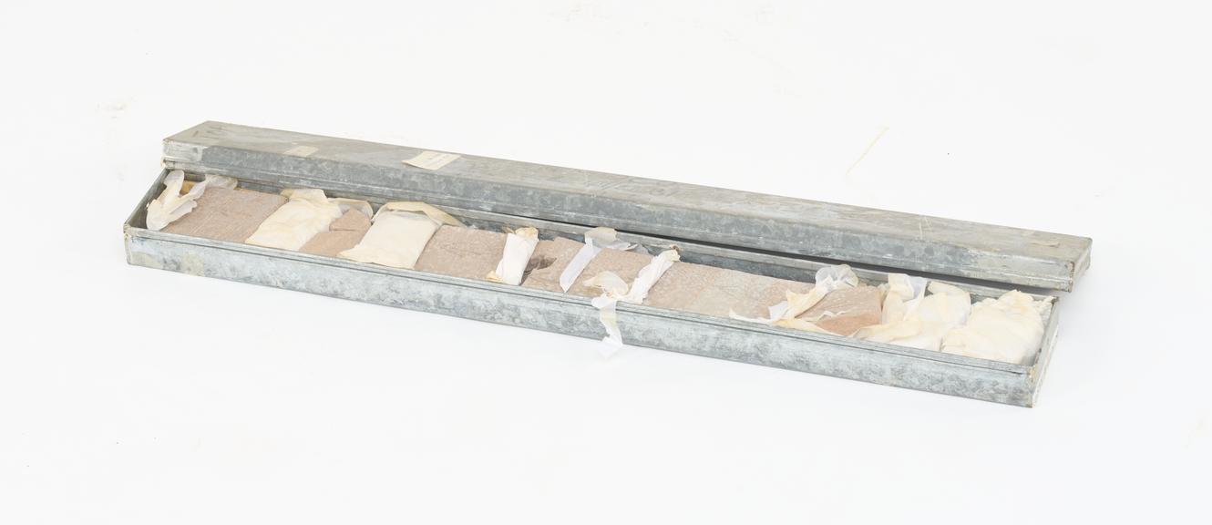 Gas-Bearing Rotliegendes (Lower Permian Sandstone) Core Slab