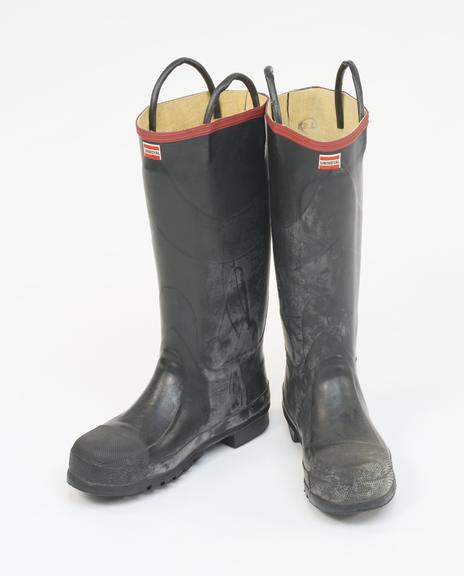 Pair of Fireman's boots to Home Office specification