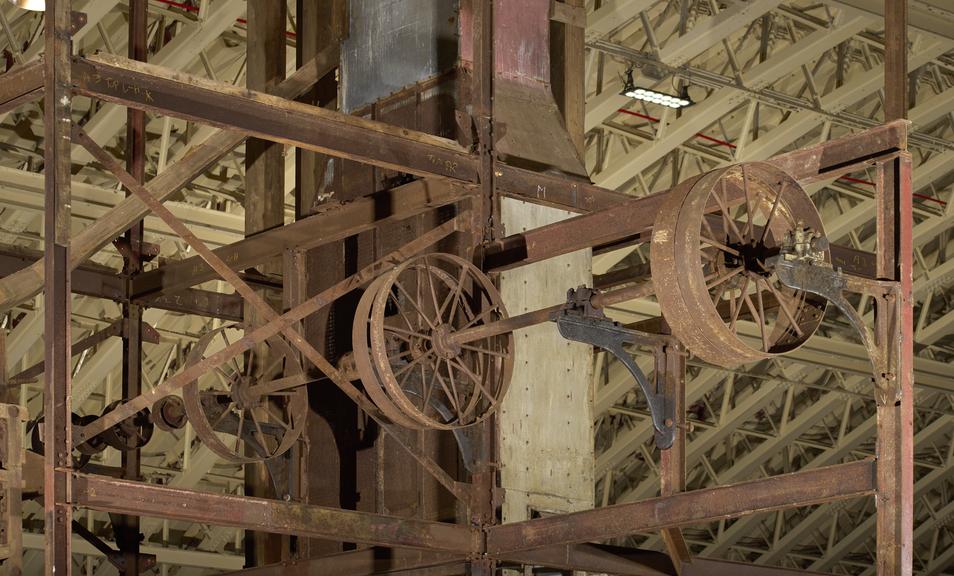 Grain dryer designed by Roland Dudley and built by E. R. & F. Turner of Ipswich in 1929