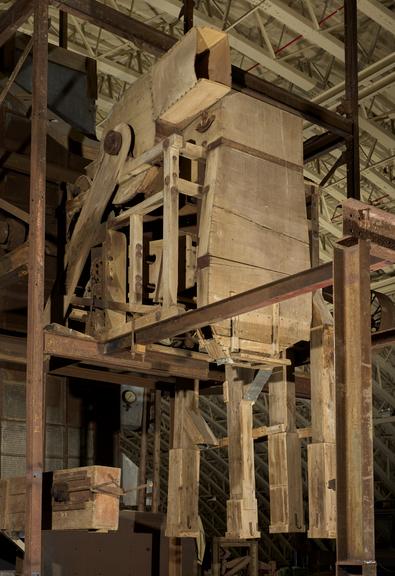 Grain dryer designed by Roland Dudley and built by E. R. & F. Turner of Ipswich in 1929