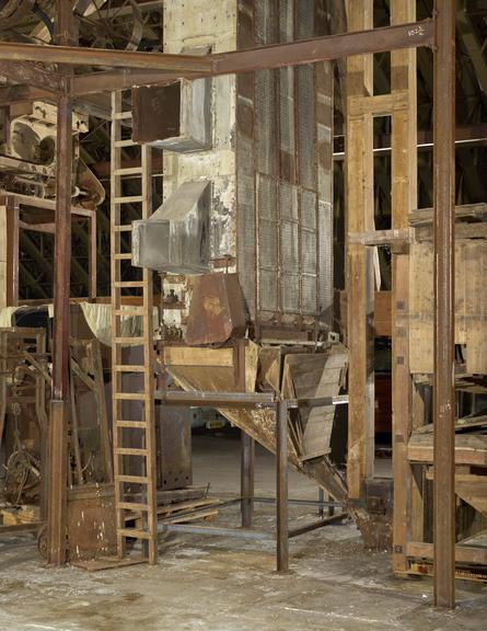 Grain dryer designed by Roland Dudley and built by E. R. & F. Turner of Ipswich in 1929
