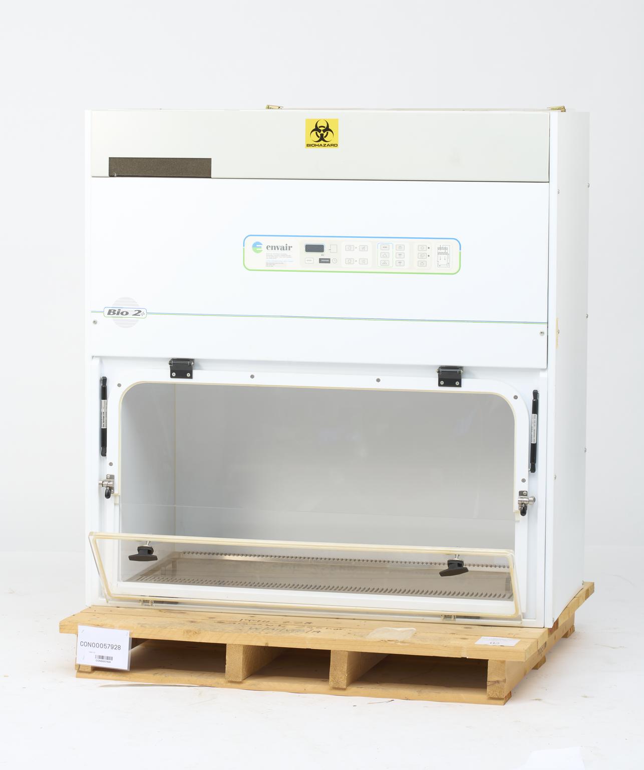 Envair Class II Microbiological Safety Cabinet, supplied by Envair Ltd, Haslingden, Rossendale, Lancashire, UK, 1993