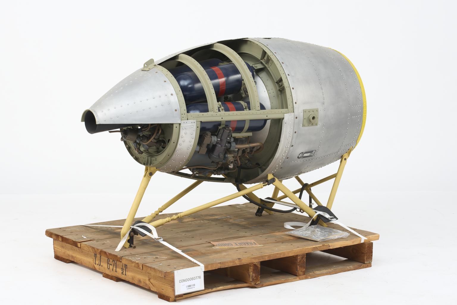 Rato Rockets WALTER 109-500 Rocket assisted take off (RATO) unit | Science Museum ...