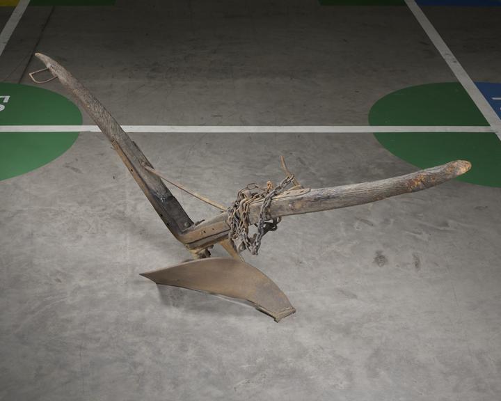 Single handled Norfolk plough