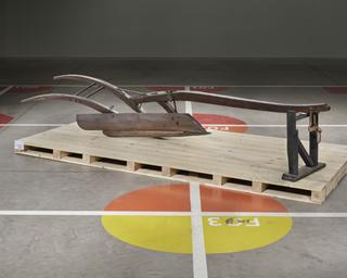 Early wooden 'Gloucestershire' plough