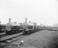 Display of steam locomotives at Crewe works, 1913