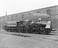 Locomotive with an inspection carriage at Crewe railway works