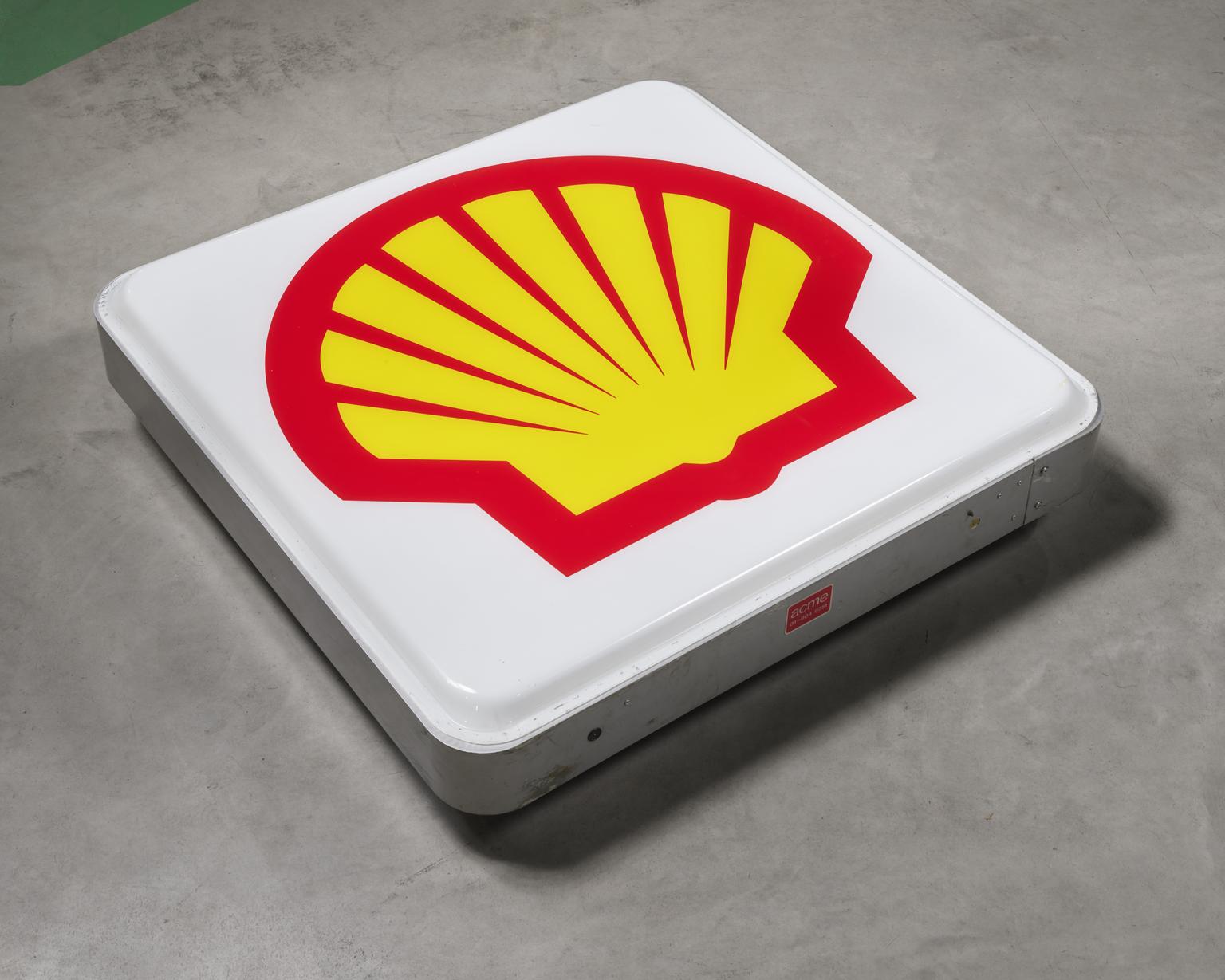 Pre Sign Shell Shell Filling Station Forecourt Sign | Science Museum Group Collection