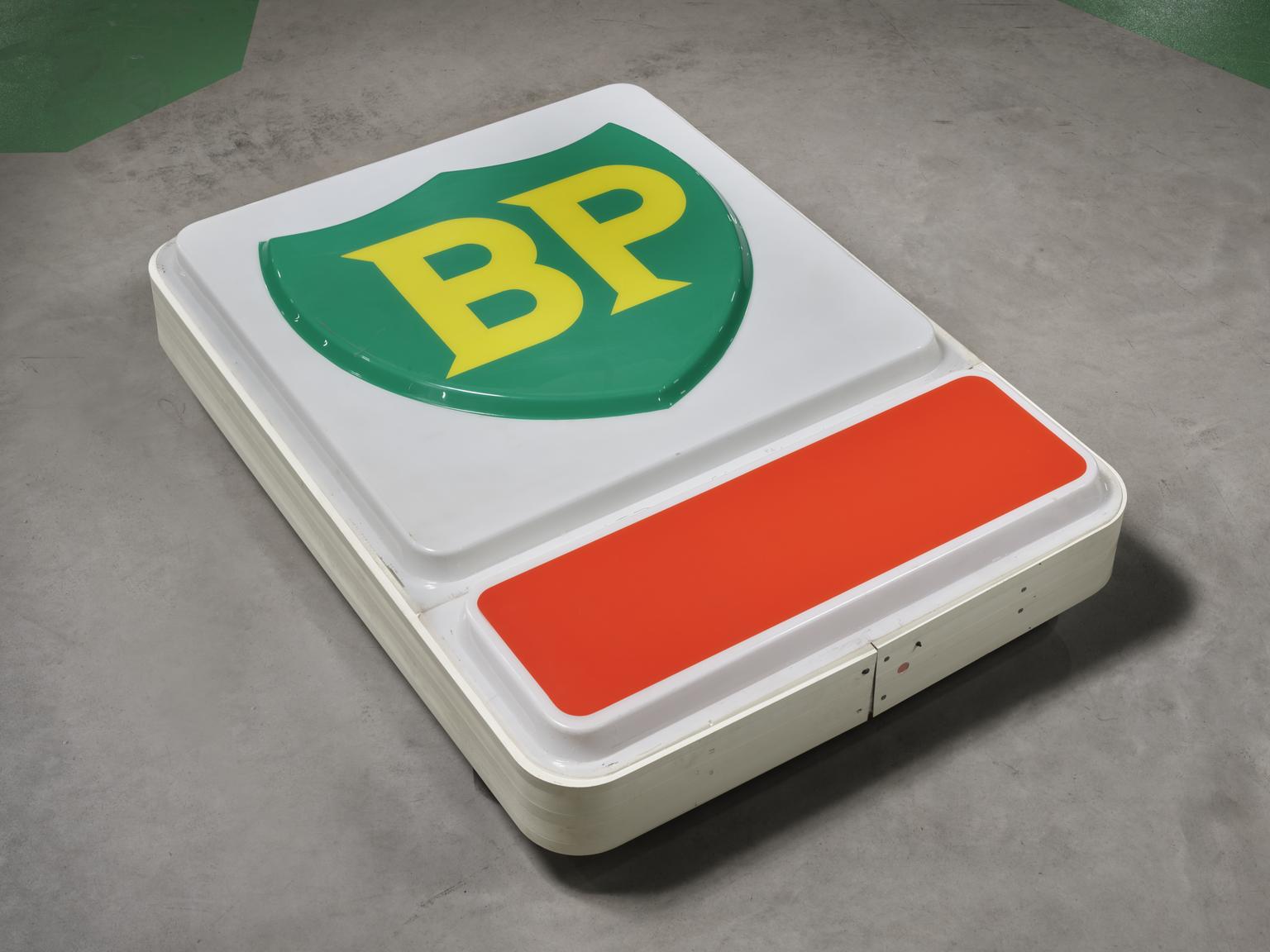 BP Filling Station Forecourt Sign | Science Museum Group Collection