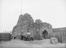 Works photographic negative of church ruins, Bury