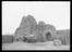 Works photographic negative of church ruins, Bury
