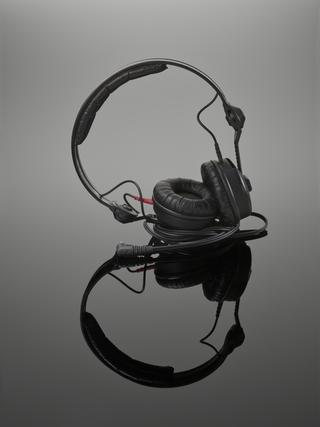 Recording equipment - Sennheiser headphones - used in bioacoustics bird diversity study on agroecological farm