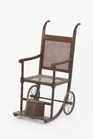 Wheelchair, the "Eastbourne", English, 1850-1920
