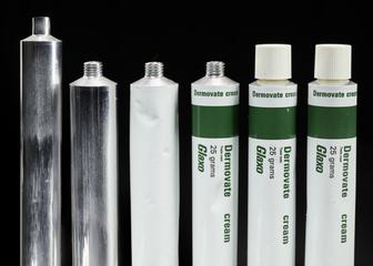 Ten stages in the manufacture of a tube of 'Dermovate'
