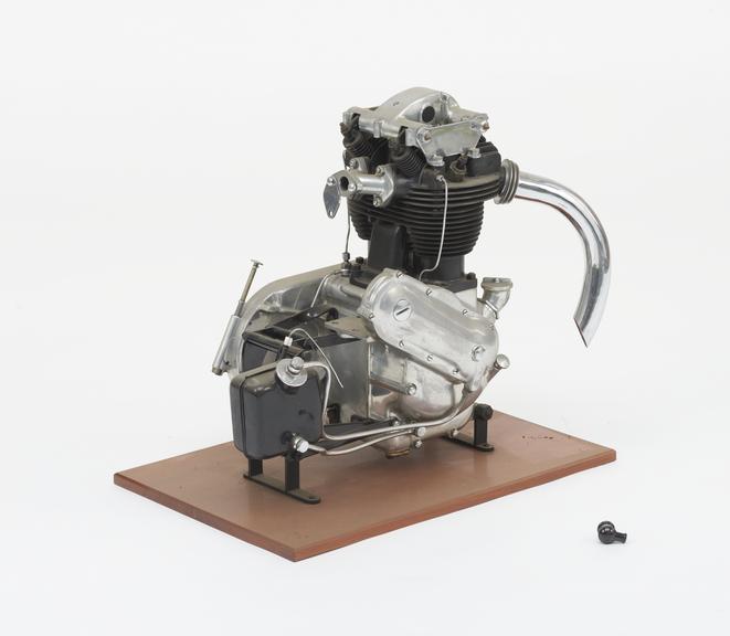 Triumph 650cc vertical twin cylinder motor cycle engine