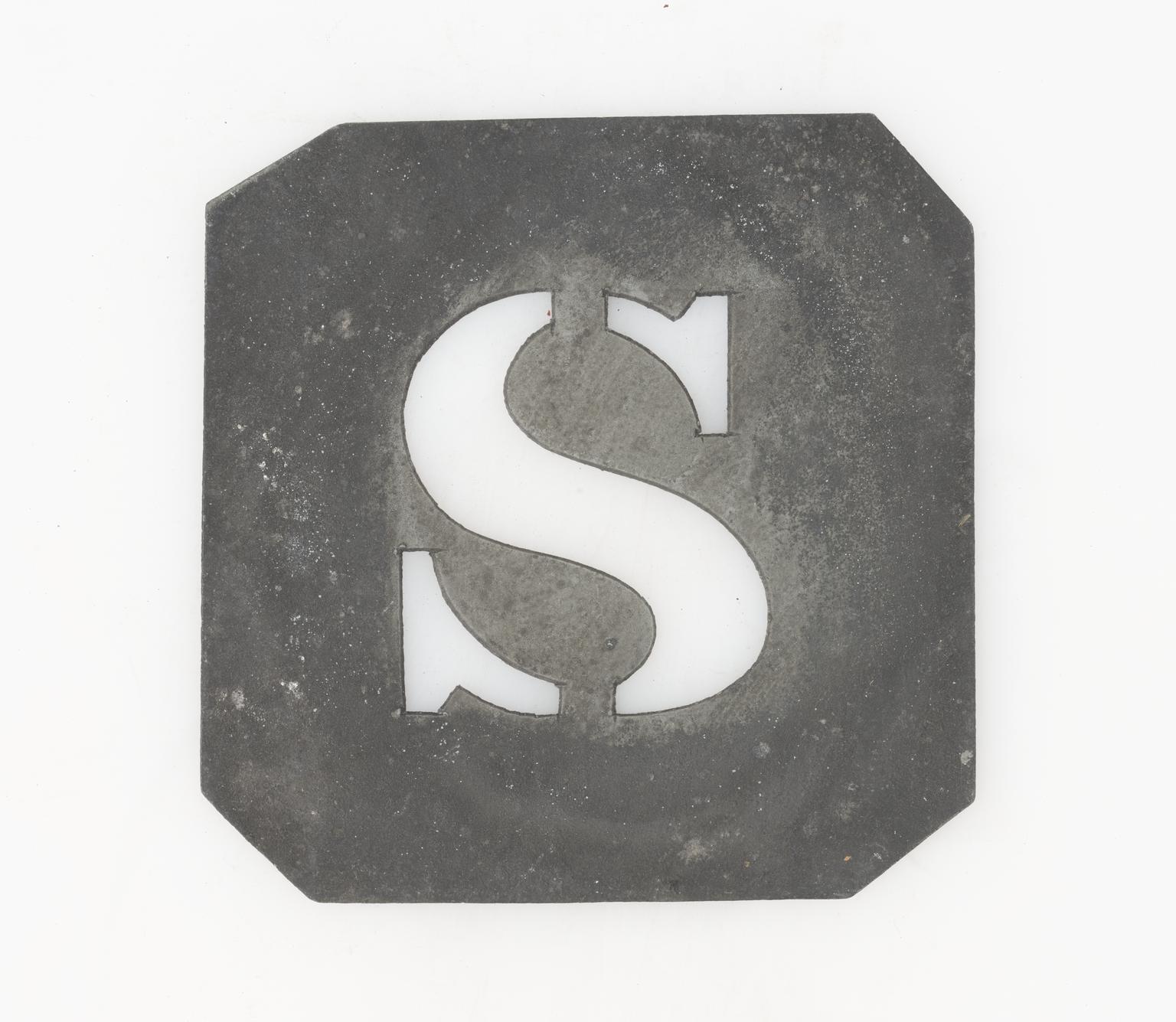 Metal Stencil | Science Museum Group Collection