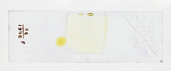 Microscope slide used in research relating to trench fever as transmitted by lice, made by F. Martin Duncan, 1918-19