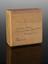 Wooden box for microscope slides used in trench fever research, made by F. Martin Duncan, 1918-19