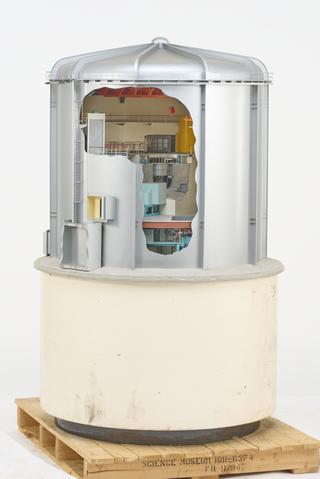 Model of Pluto Reactor, commissioned 1957