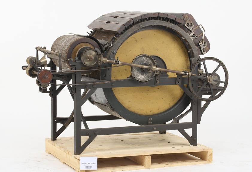 Carding engine, 1800-1830