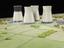 Topographical model of West Burton power station